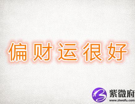 偏财运很好的生肖