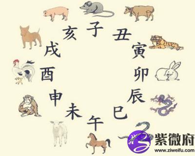十二生肖月份对照表