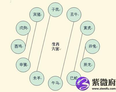 十二生肖相冲相克口诀表